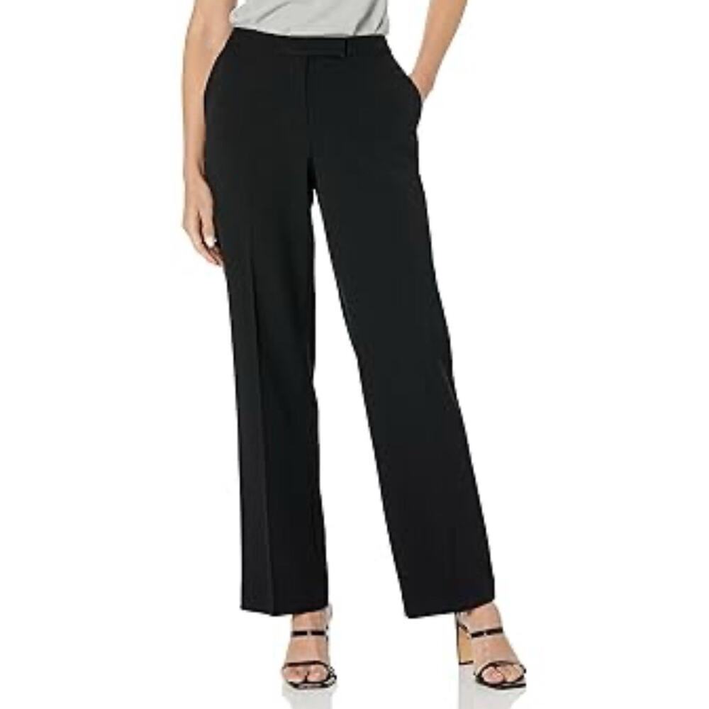 Le Suit | Dress Pants Trouser Creased High Rise Career 8 Petite